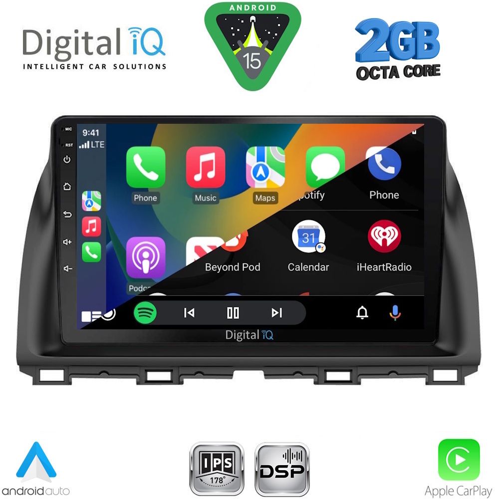 DIGITAL IQ RSF 4380_CPA (10inc) MULTIMEDIA TABLET for MAZDA CX5 mod. 2013-2017 - immagine 2