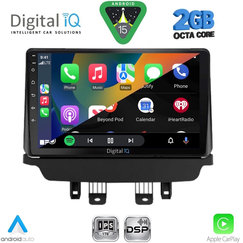 DIGITAL IQ RSF 4384_CPA (9inc) MULTIMEDIA TABLET for MAZDA CX3 mod. 2014-2026 - immagine 2