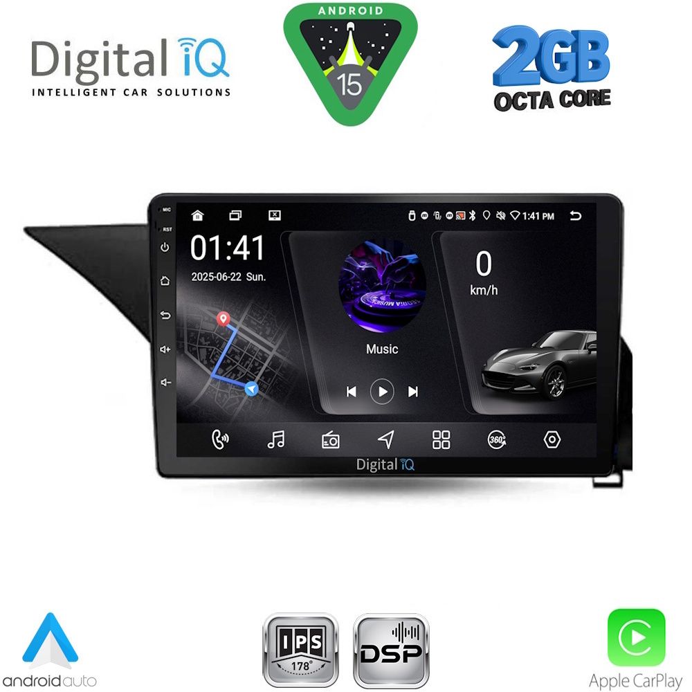 DIGITAL IQ RSF 4409_CPA (10inc) MULTIMEDIA TABLET for MERCEDES E (W212) mod. 2009-2016