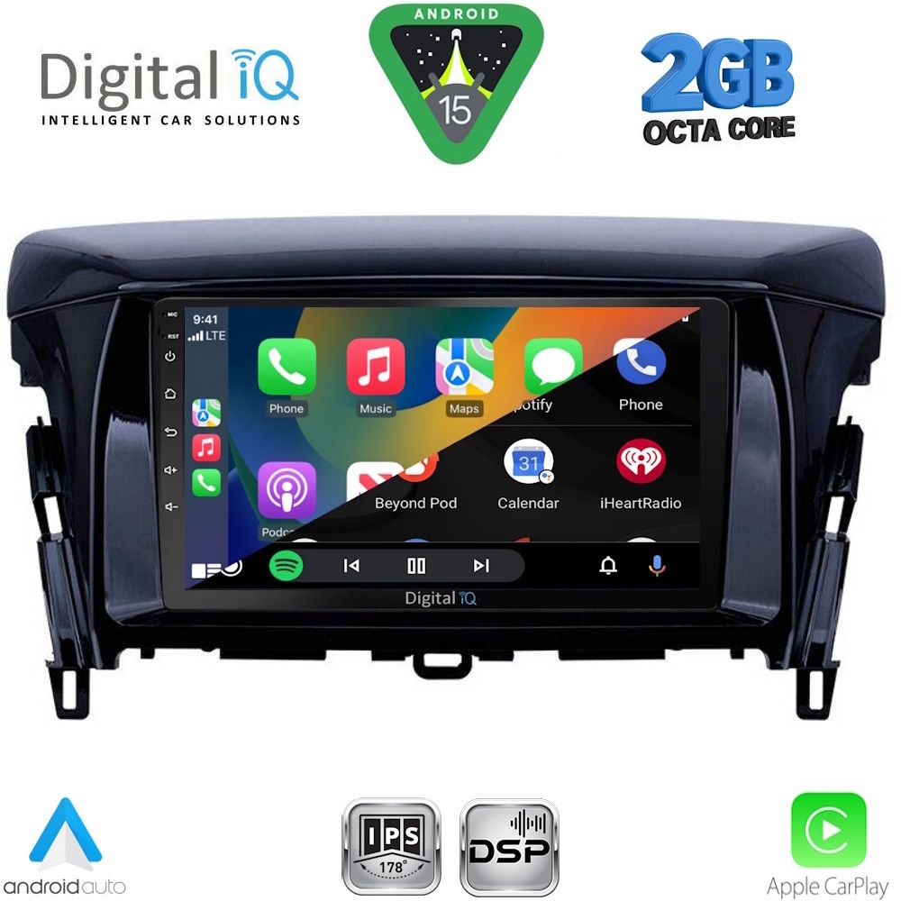 DIGITAL IQ RSF 4432_CPA (9inc) MULTIMEDIA TABLET for MITSUBISHI ECLIPSE CROSS mod. 2018-2026 - immagine 2