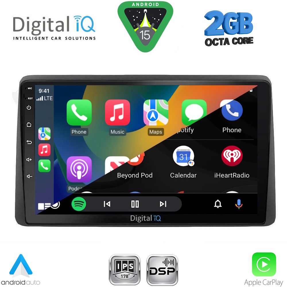 DIGITAL IQ RSF 4450_CPA (10inc) MULTIMEDIA TABLET for NISSAN NAVARA D22 mod. 1998-2004 - immagine 2