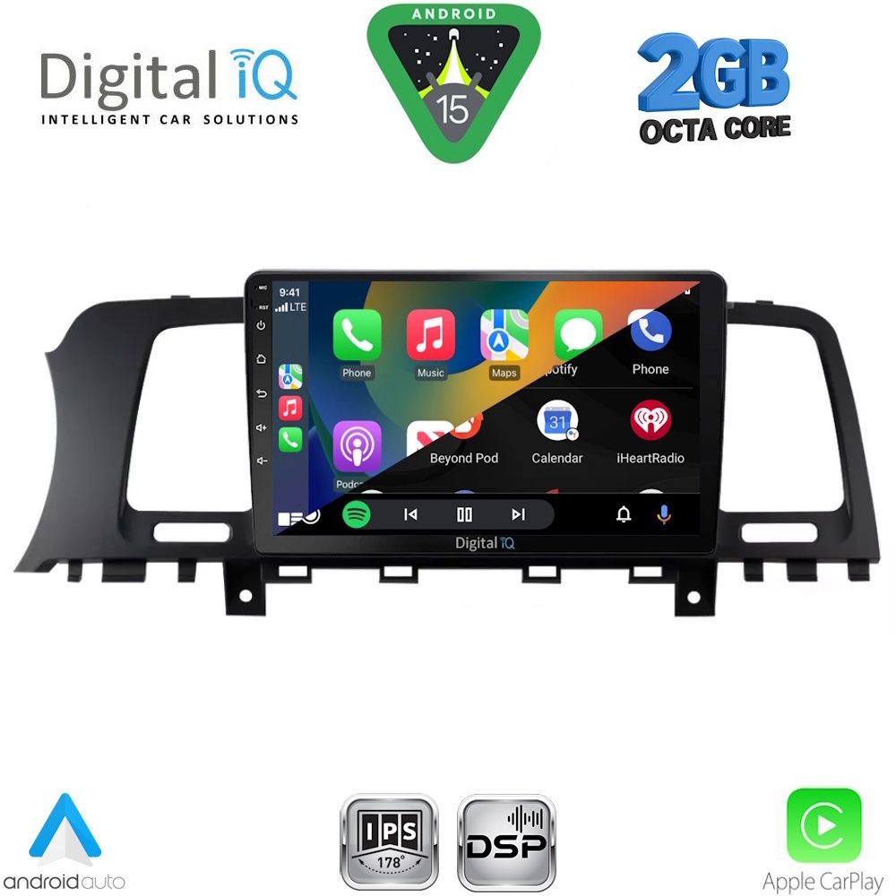 DIGITAL IQ RSF 4462_CPA (9inc) MULTIMEDIA TABLET for NISSAN MURANO mod. 2007-2014 - immagine 2