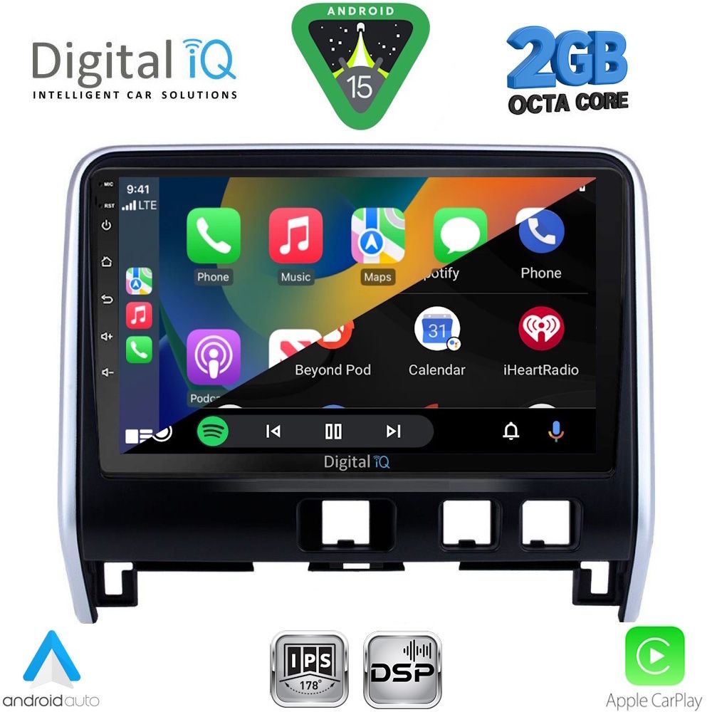 DIGITAL IQ RSF 4471_CPA (10inc) MULTIMEDIA TABLET for NISSAN SERENA mod. 2016-2022 - immagine 2