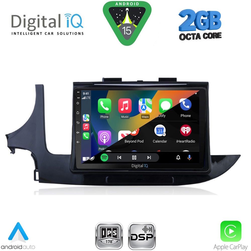 DIGITAL IQ RSF 4497_CPA (9inc) MULTIMEDIA TABLET for OPEL MOKKA mod. 2016-2021 - immagine 2