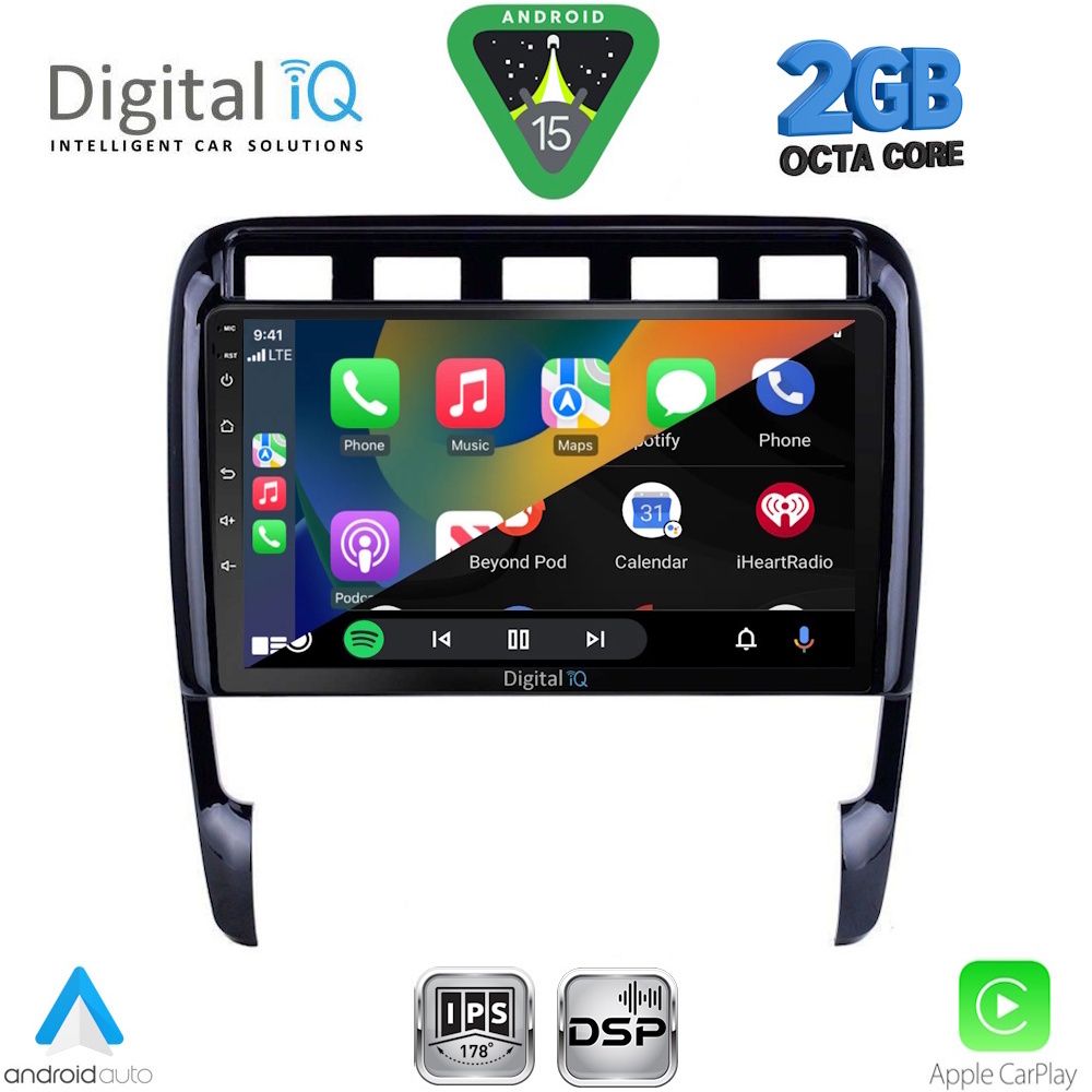 DIGITAL IQ RSF 4535_CPA (9inc) MULTIMEDIA TABLET for PORSCHE CAYENNE mod. 2002-2011 - immagine 2
