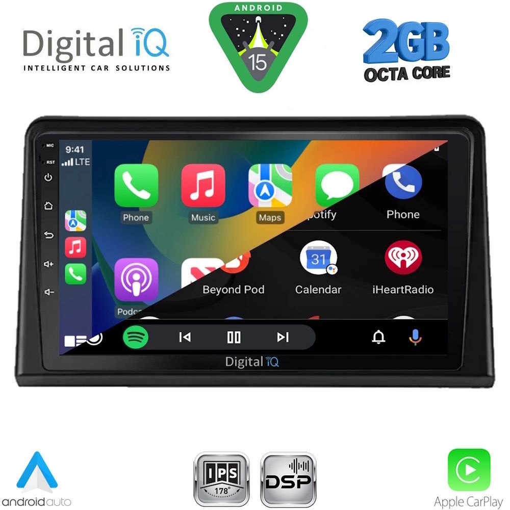 DIGITAL IQ RSF 4548_CPA (9inc) MULTIMEDIA TABLET for RENAULT EXPRESS mod. 2020-2026 - immagine 2