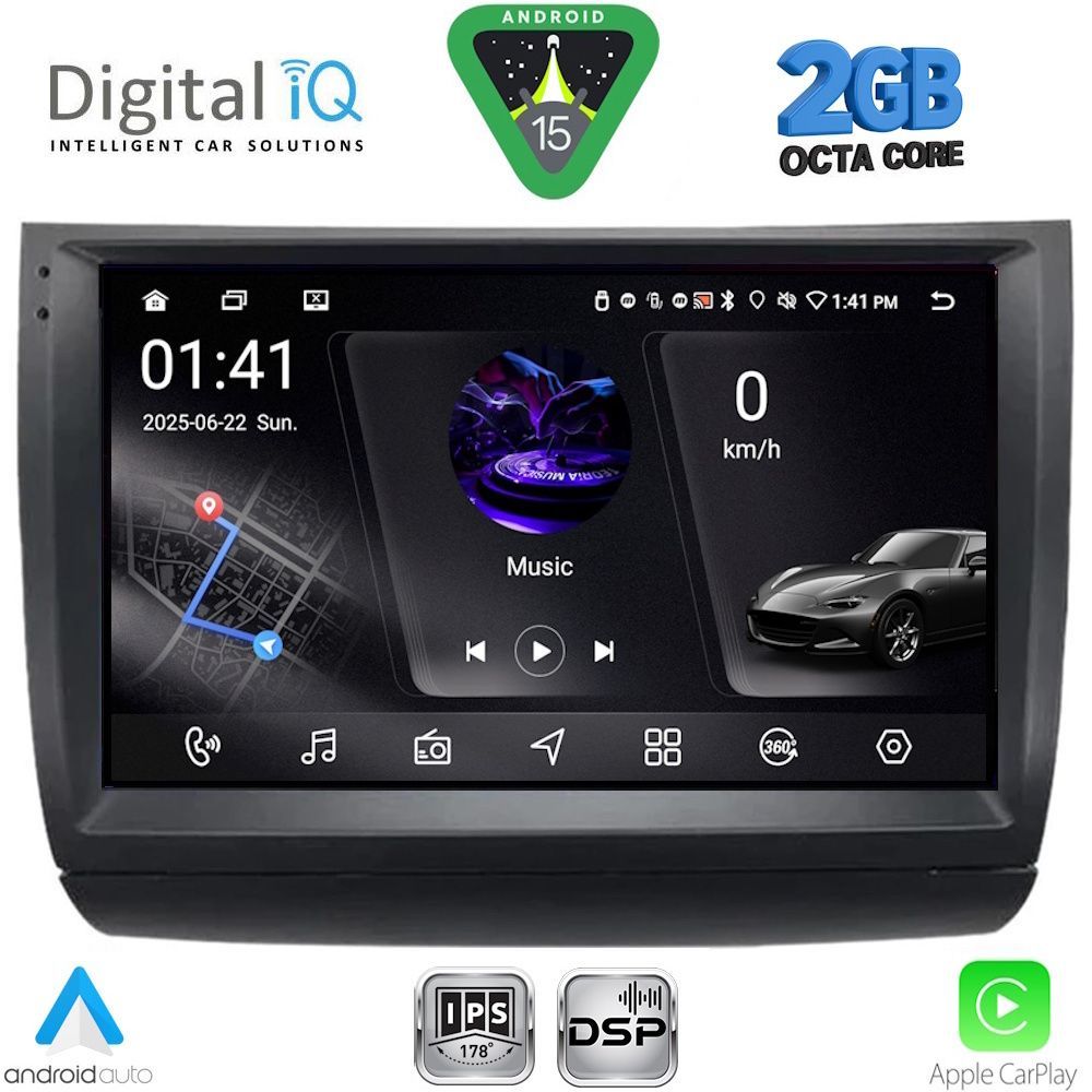 DIGITAL IQ RSF 4728_CPA (9inc) MULTIMEDIA TABLET for TOYOTA PRIUS mod. 2003-2009