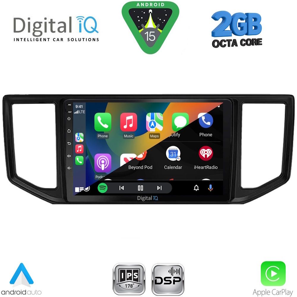 DIGITAL IQ RSF 4753_CPA (10inc) MULTIMEDIA TABLET for VW CRAFTER mod. 2017-2026 - immagine 2