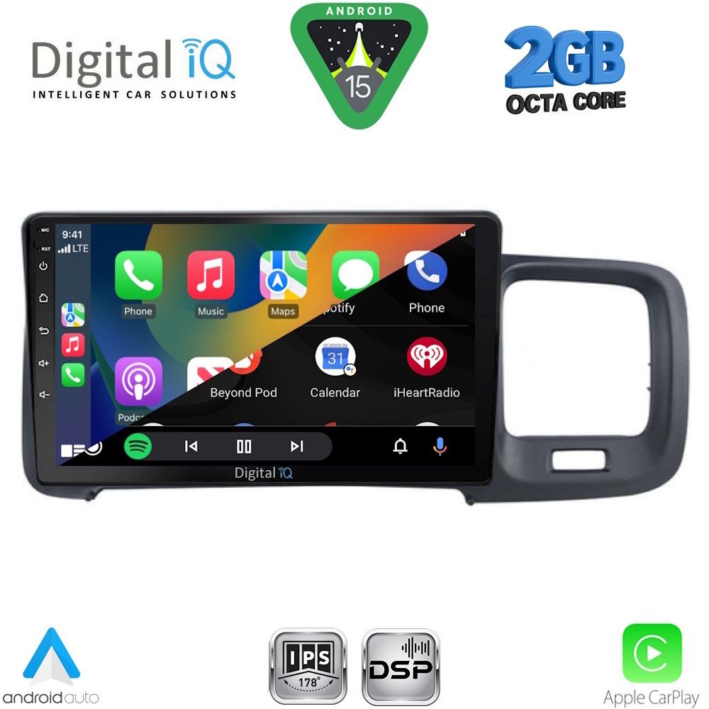 DIGITAL IQ RSF 4785_CPA (9inc) MULTIMEDIA TABLET for VOLVO S60 mod. 2010-2018 - immagine 2