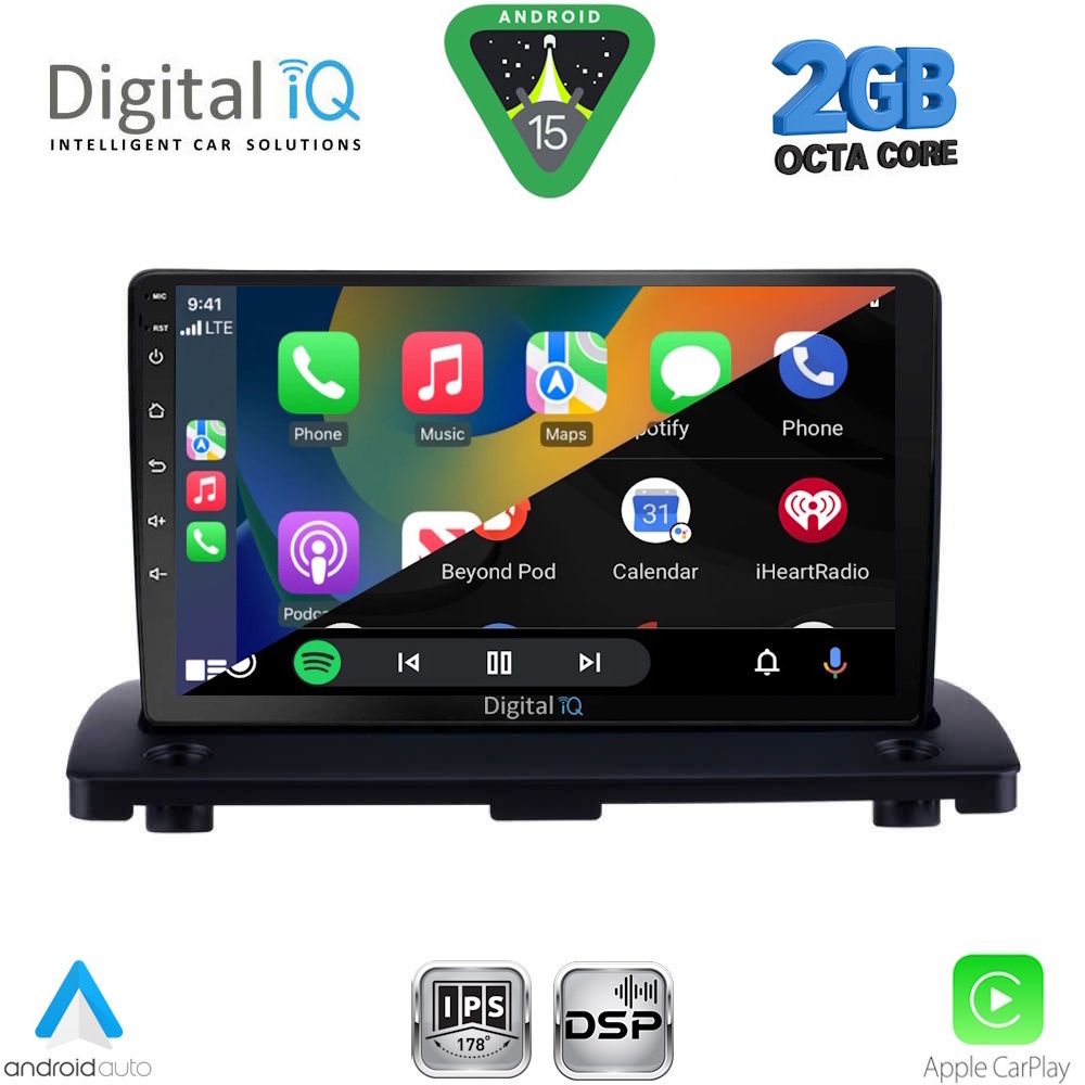 DIGITAL IQ RSF 4789_CPA (9inc) MULTIMEDIA TABLET for VOLVO XC90 mod. 2002-2014 - immagine 2