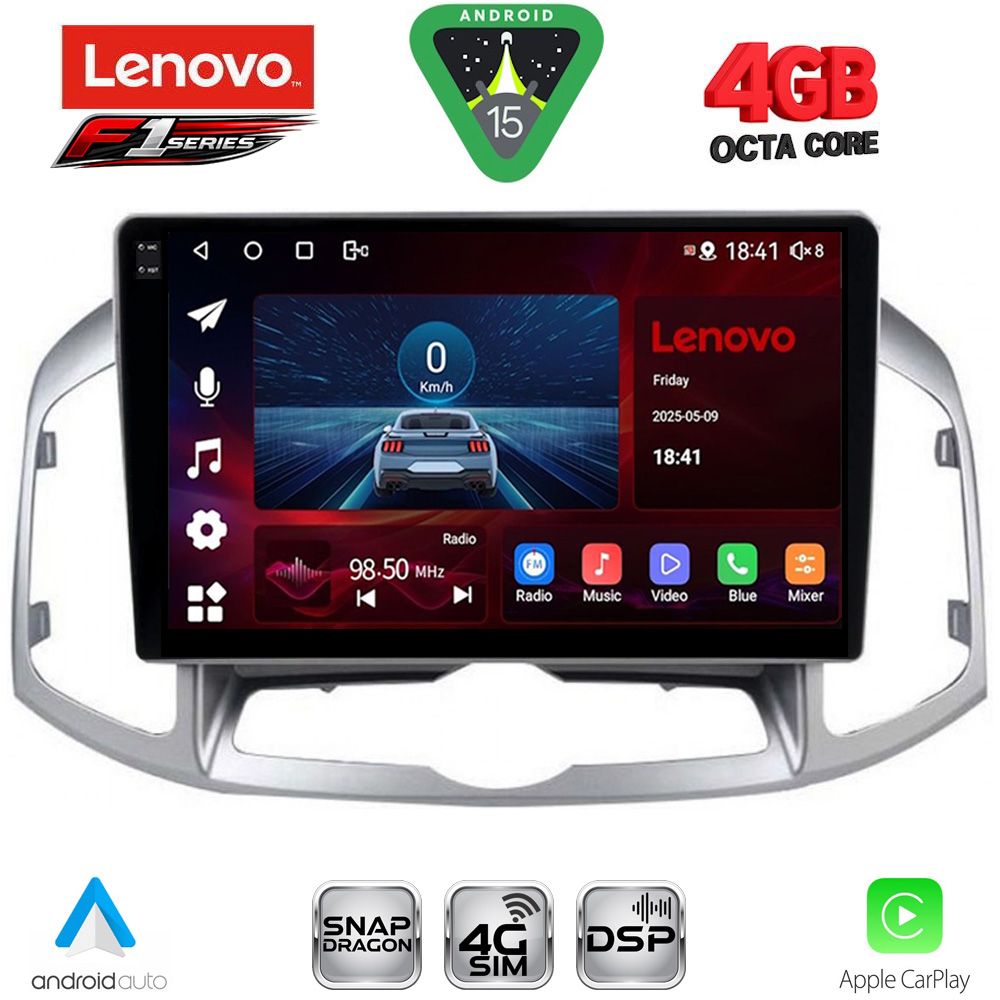LENOVO SSQ 9071_CPA (10inc) MULTIMEDIA for CHEVROLET CAPTIVA mod. 2012-2018
