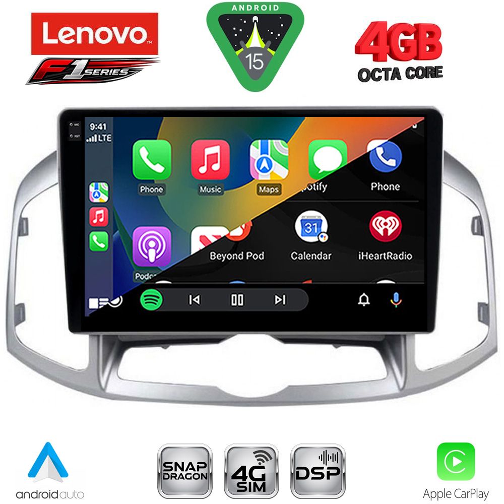 LENOVO SSQ 9071_CPA (10inc) MULTIMEDIA for CHEVROLET CAPTIVA mod. 2012-2018 - immagine 2