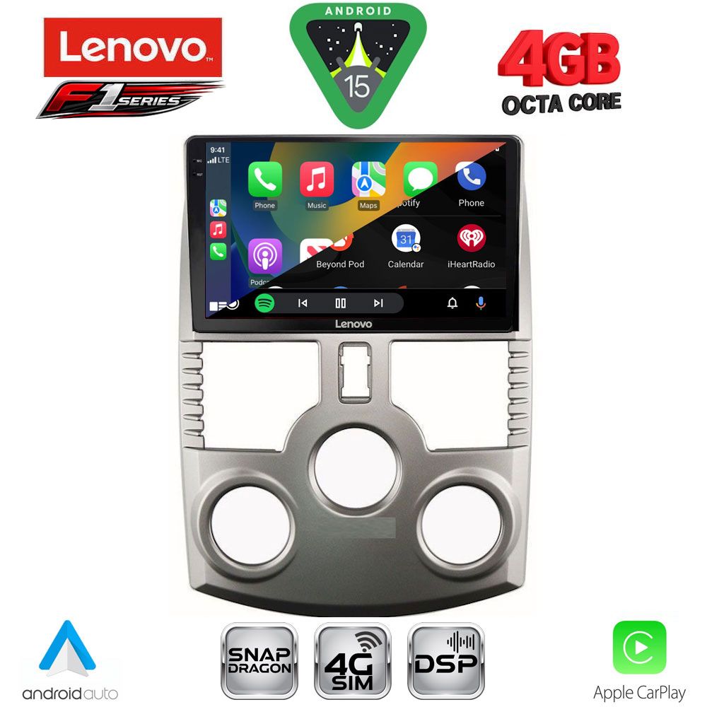 LENOVO SSQ 9126_CPA (9inc) MULTIMEDIA TABLET for DAIHATSU TERIOS mod. 2006-2017 - immagine 2