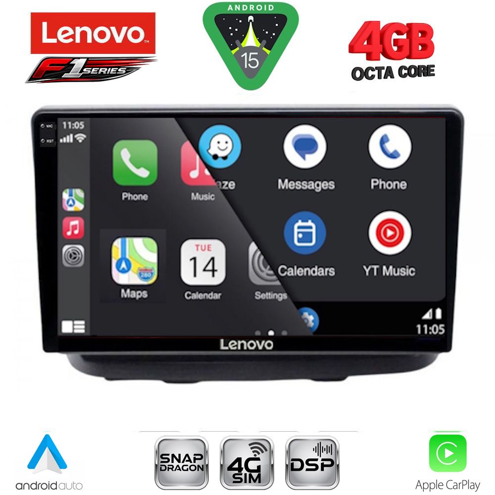 LENOVO SSQ 9135_CPA (10inc) MULTIMEDIA TABLET for FIAT DOBLO mod. 2002-2009 - immagine 2