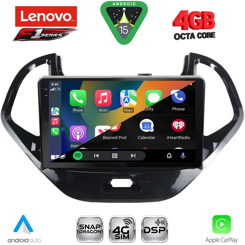 LENOVO SSQ 9167SH_CPA (9inc) MULTIMEDIA TABLET for FORD KA mod. 2017-2024 - immagine 2