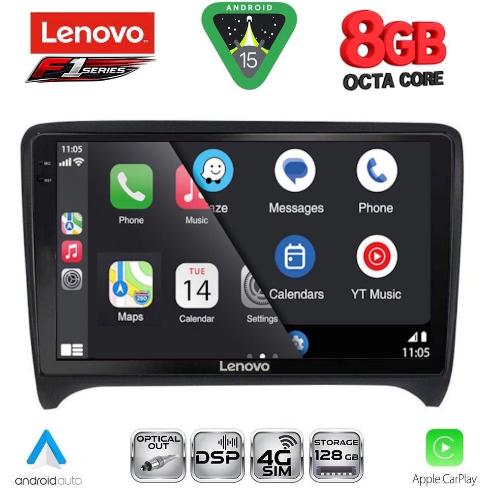 LENOVO SSR 10009_CPA (9inc) MULTIMEDIA TABLET for AUDI TT mod. 2007-2015 - immagine 2