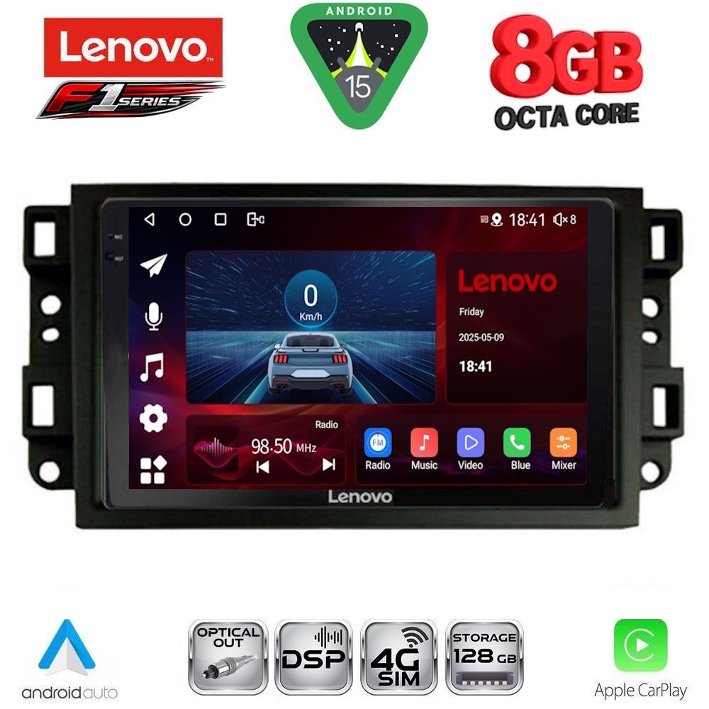 LENOVO SSR 10070_CPA (10inc) MULTIMEDIA TABLET for CHEVROLET ALL mod. 2004-2011