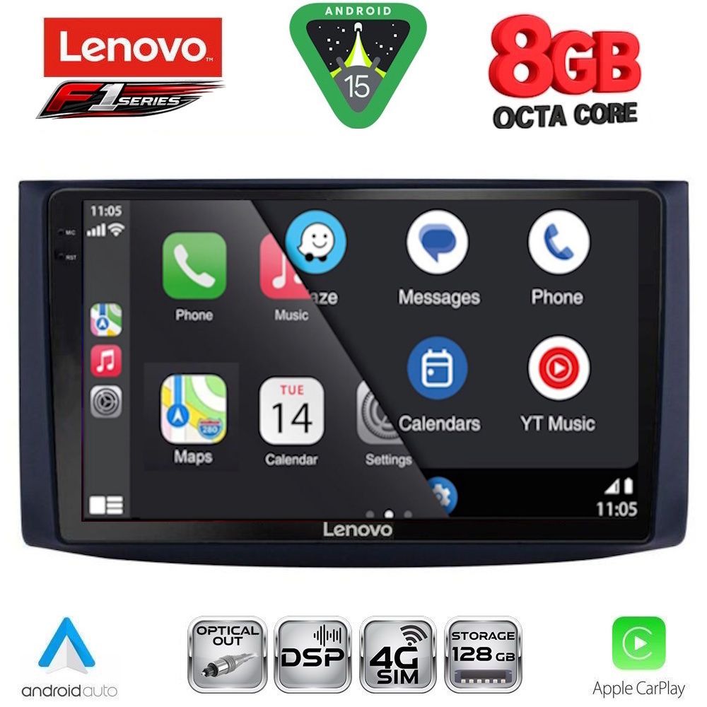 LENOVO SSR 10072_CPA (9inc) MULTIMEDIA TABLET for CHEVROLET AVEO mod. 2006-2010 - immagine 2
