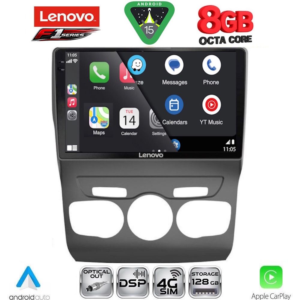 LENOVO SSR 10085_CPA (10inc) MULTIMEDIA TABLET for CITROEN C4 -DS4 mod. 2011-2018 - immagine 2