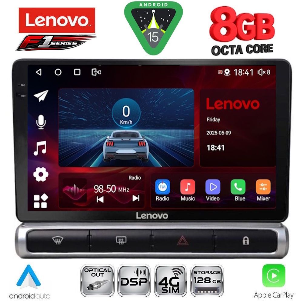 LENOVO SSR 10093H_CPA (9inc) MULTIMEDIA TABLET for CITROEN C3 - DS3 mod. 2016-2024 High Version