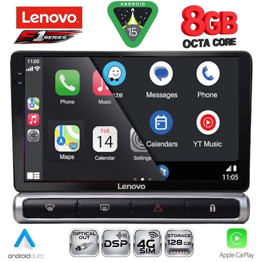 LENOVO SSR 10093H_CPA (9inc) MULTIMEDIA TABLET for CITROEN C3 - DS3 mod. 2016-2024 High Version - immagine 3