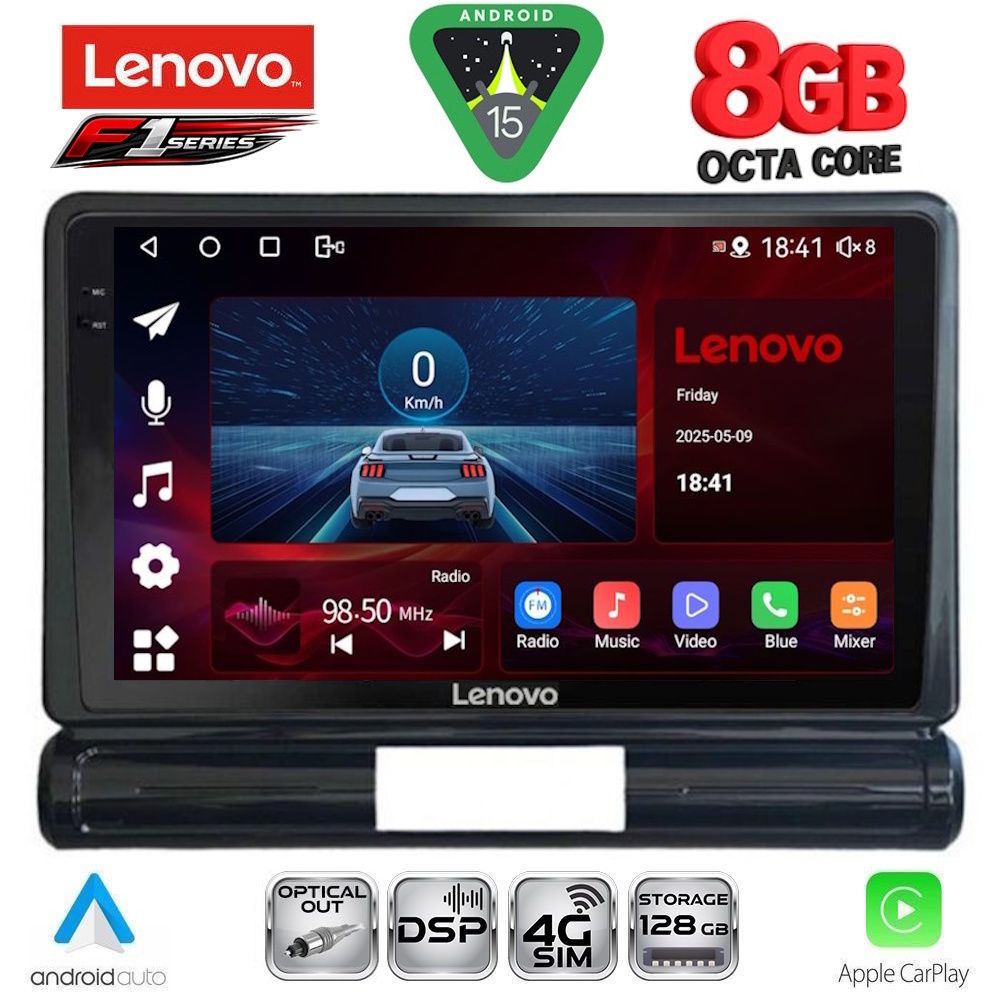 LENOVO SSR 10093L_CPA (9inc) MULTIMEDIA TABLET for CITROEN C3 - DS3 mod. 2016-2024 Low Version - immagine 16