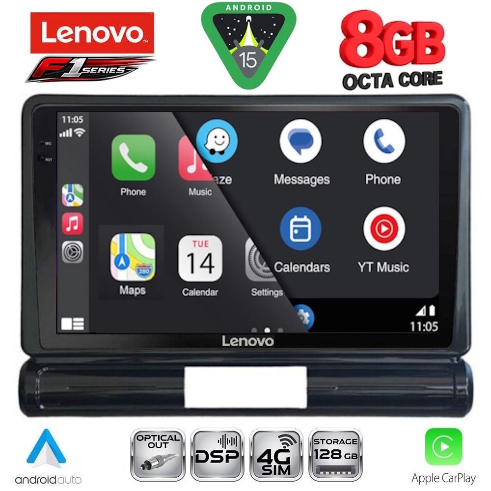 LENOVO SSR 10093L_CPA (9inc) MULTIMEDIA TABLET for CITROEN C3 - DS3 mod. 2016-2024 Low Version - immagine 18