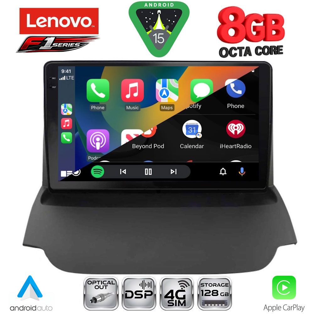 LENOVO SSR 10150_CPA (9inc) MULTIMEDIA TABLET for FORD ECOSPORT mod. 2012-2018 - immagine 2