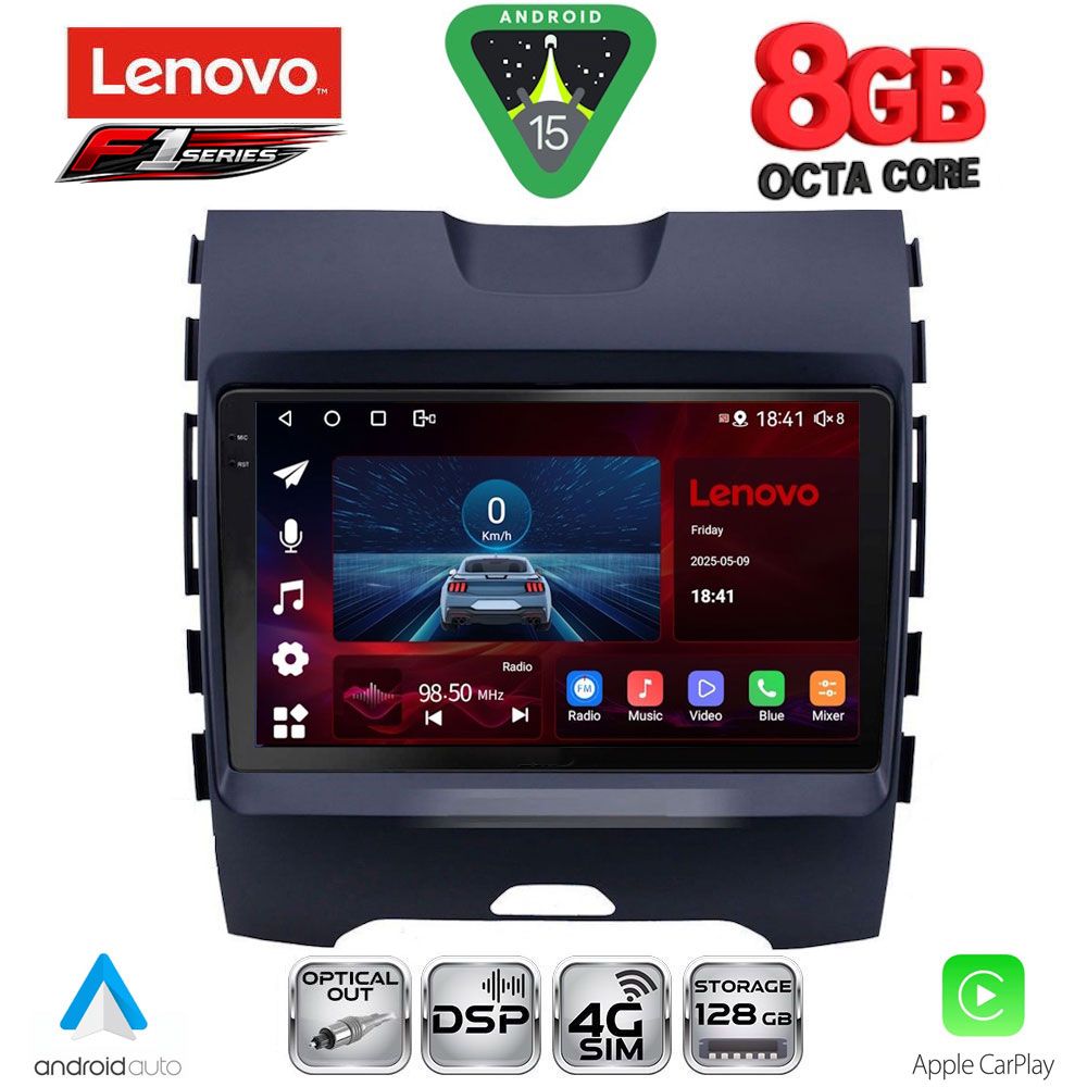LENOVO SSR 10152_CPA (9inc) MULTIMEDIA TABLET for FORD EDGE mod. 2015-2023