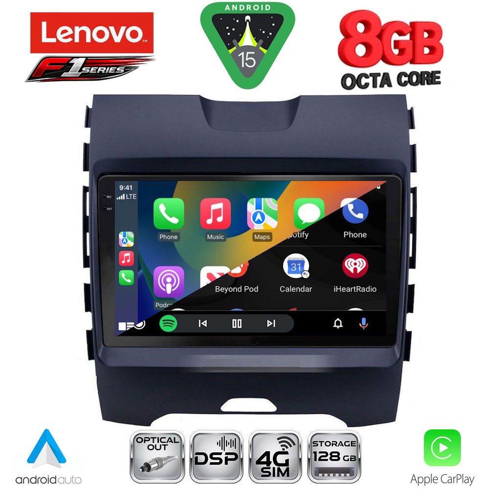 LENOVO SSR 10152_CPA (9inc) MULTIMEDIA TABLET for FORD EDGE mod. 2015-2023 - immagine 2