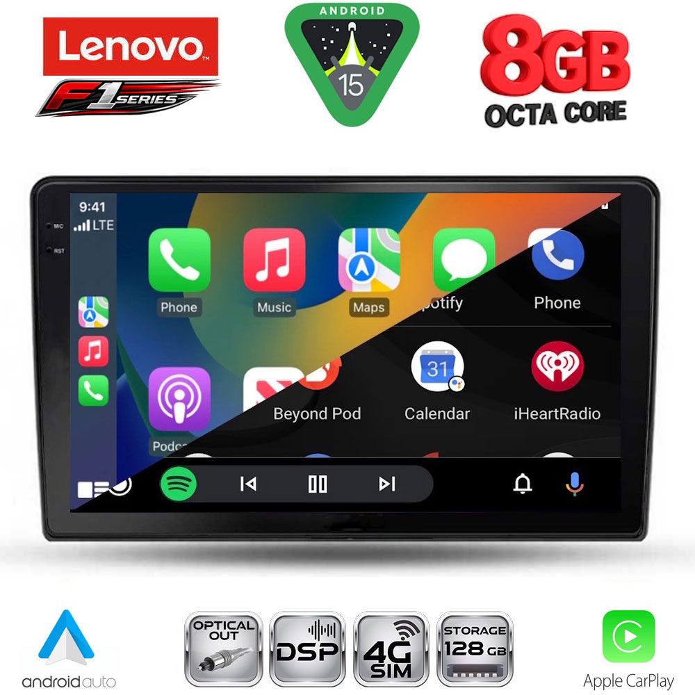 LENOVO SSR 10155_CPA (10inc) MULTIMEDIA TABLET for FORD FIESTA mod. 2018-2025 - immagine 2
