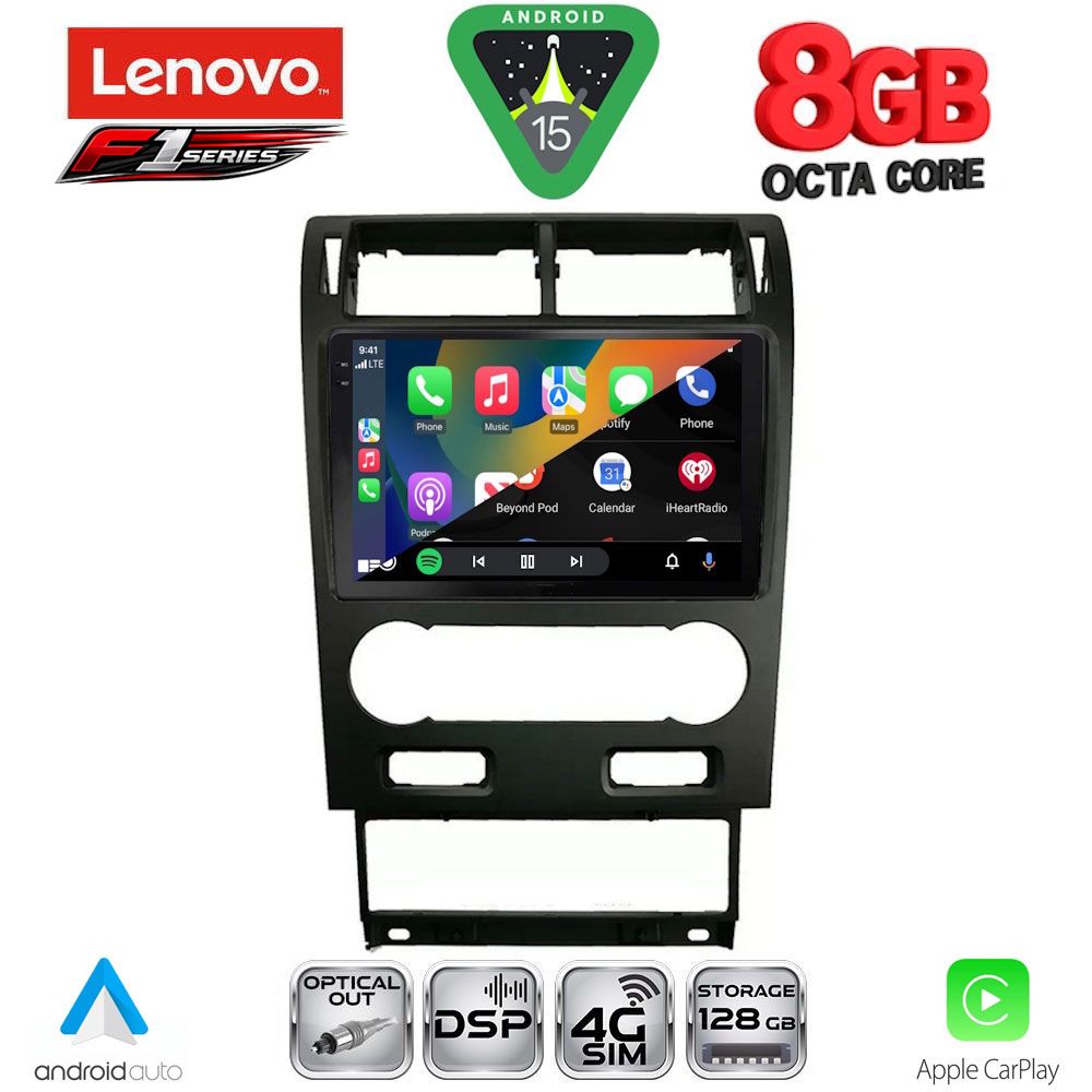 LENOVO SSR 10161A_CPA (9inc) MULTIMEDIA TABLET for FORD MONDEO mod. 2003-2006 - immagine 2
