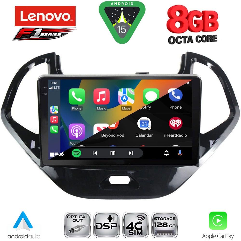 LENOVO SSR 10167SH_CPA (9inc) MULTIMEDIA TABLET for FORD KA mod. 2017-2024 - immagine 2