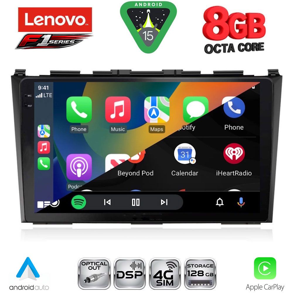 LENOVO SSR 10197_CPA (9inc) MULTIMEDIA TABLET for HONDA CRV mod. 2006-2012 - immagine 2