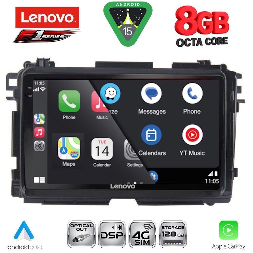 LENOVO SSR 10201_CPA (9inc) MULTIMEDIA TABLET for HONDA HRV mod. 2015-2021 - immagine 2