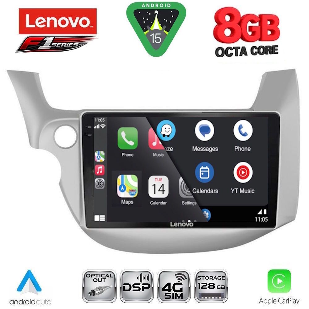 LENOVO SSR 10211_CPA (10inc) MULTIMEDIA TABLET for HONDA JAZZ mod. 2008-2012 - immagine 2