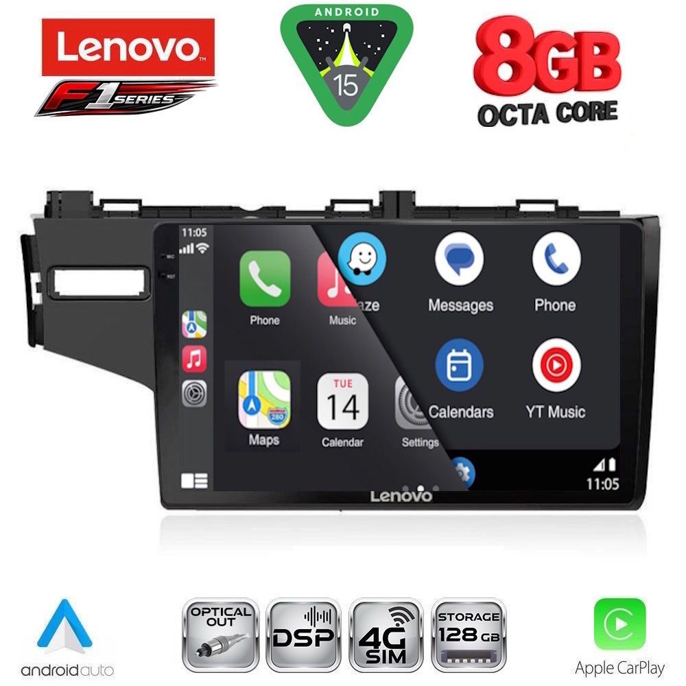 LENOVO SSR 10212_CPA (10inc) MULTIMEDIA TABLET for HONDA JAZZ mod. 2013-2019 - immagine 2