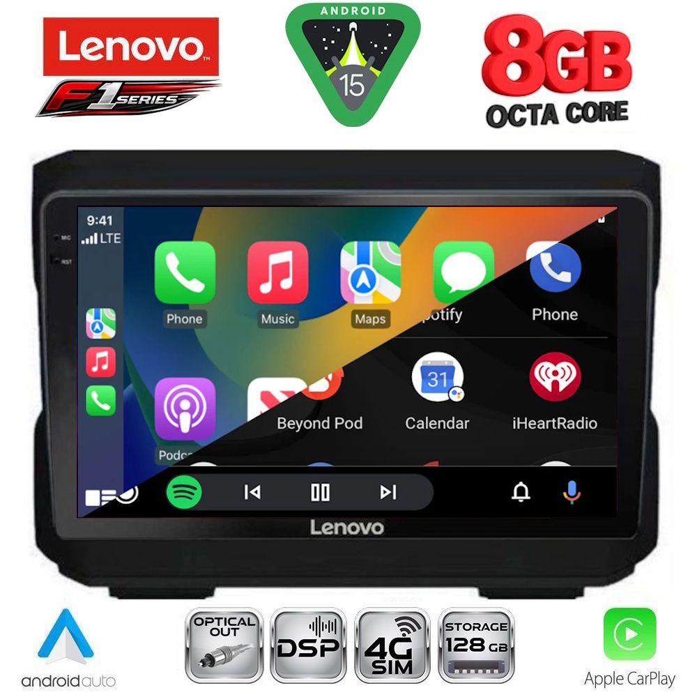 LENOVO SSR 10272_CPA (10inc) MULTIMEDIA TABLET for JEEP mod. 2007-2014 - DODGE mod. 2007-2014 - immagine 2