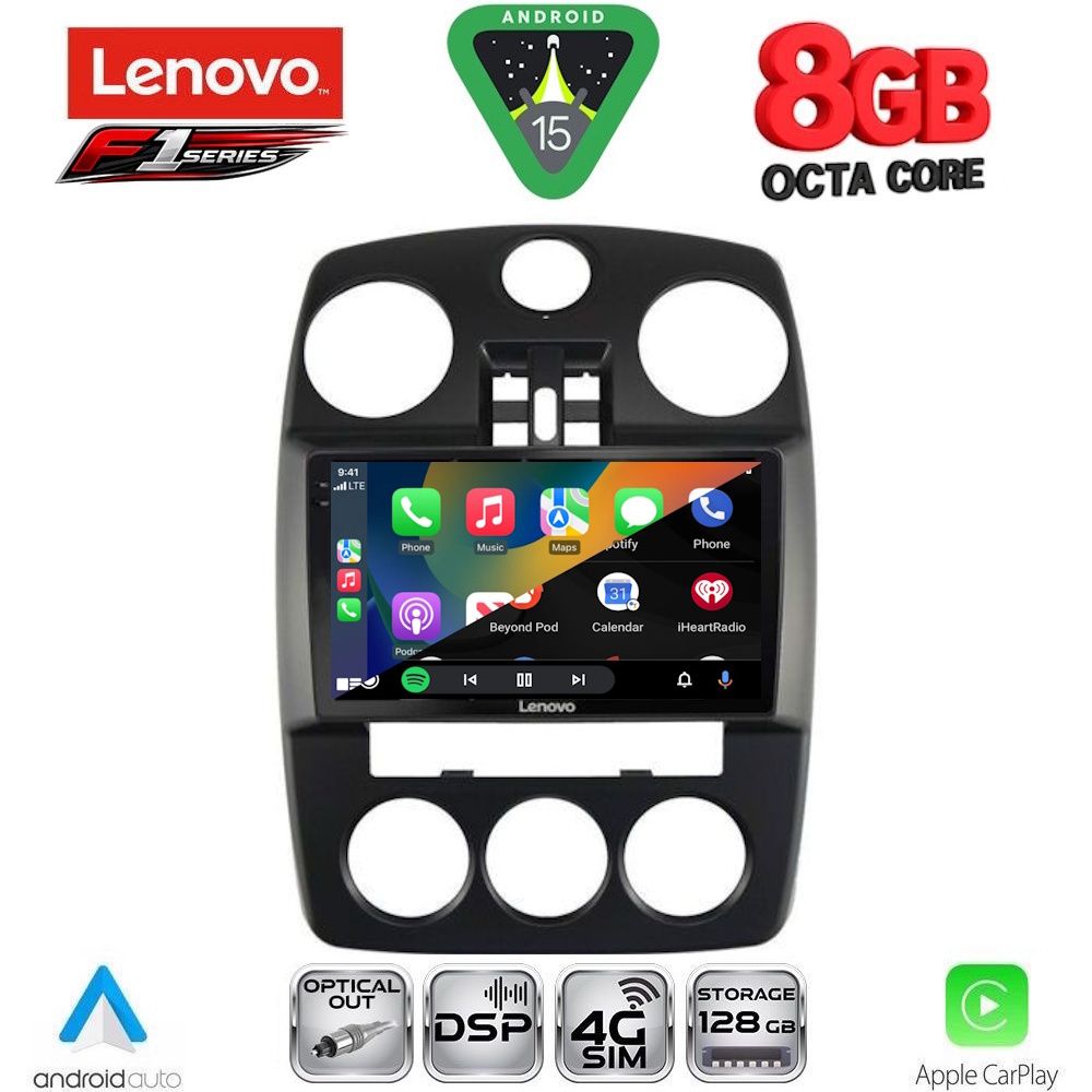 LENOVO SSR 10287_CPA (9inc) MULTIMEDIA for CHRYSLER PT CRUISER mod. 2005-2010 - immagine 2