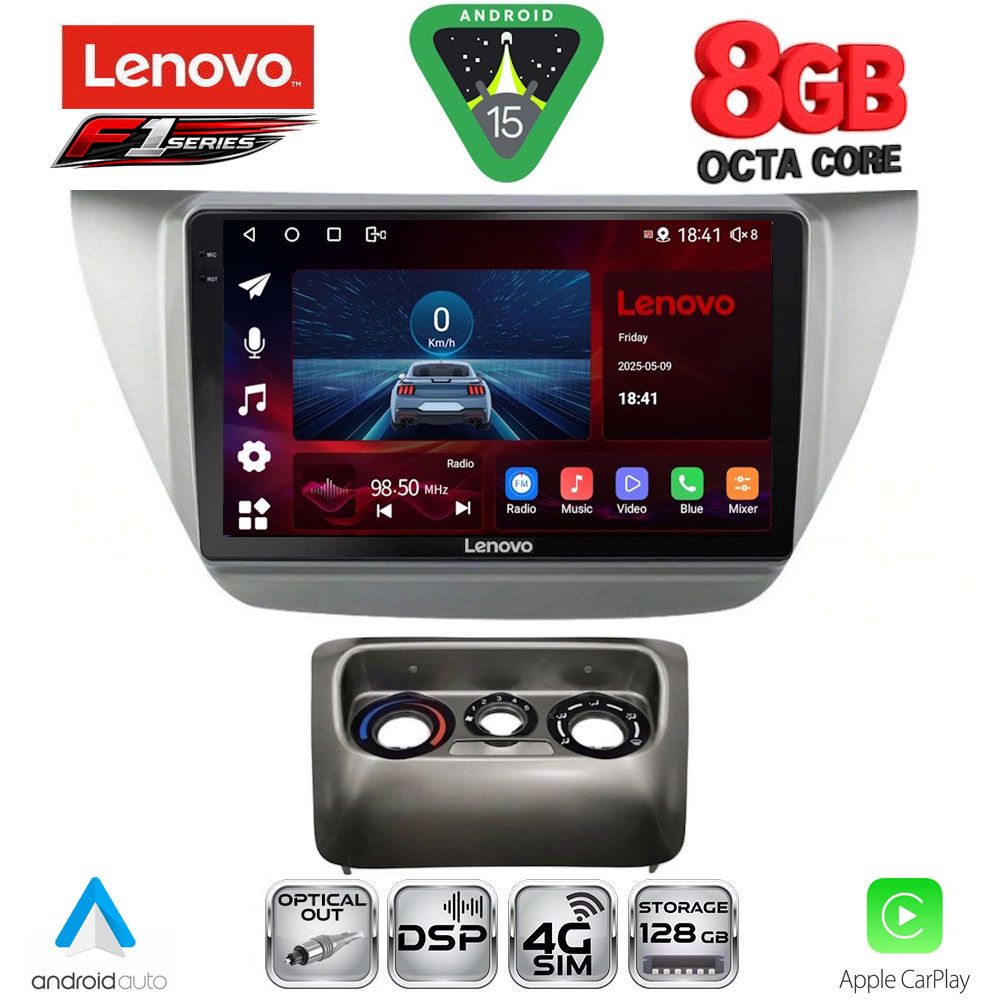 LENOVO SSR 10433_CPA (9inc) MULTIMEDIA TABLET for MITSUBISHI LANCER mod. 2000-2007