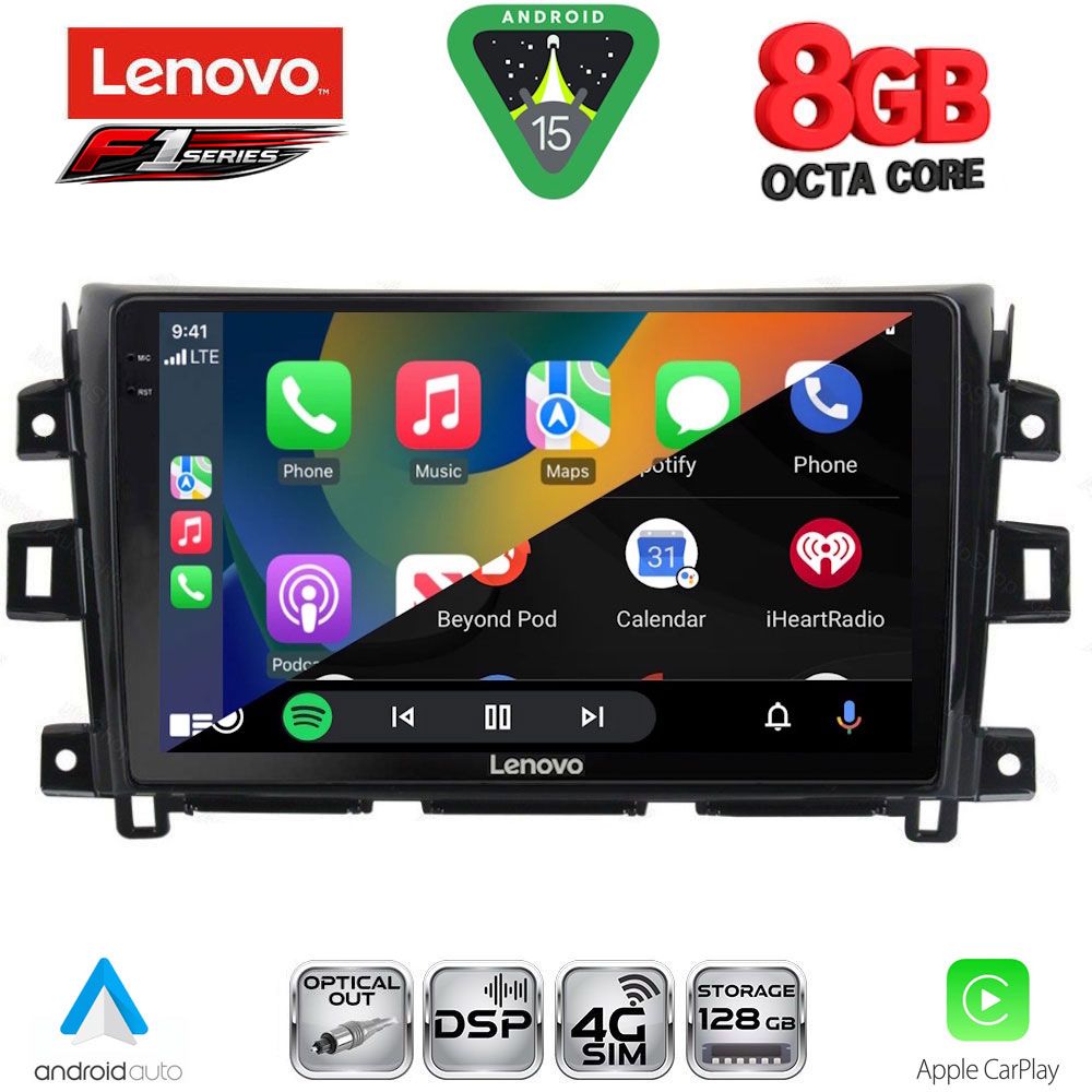 LENOVO SSR 10456_CPA (10inc) MULTIMEDIA TABLET for NISSAN NAVARA mod. 2016-2025 - immagine 2