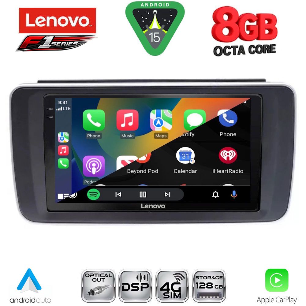 LENOVO SSR 10473_CPA (9inc) MULTIMEDIA TABLET for NISSAN LEAF mod. 2018-2026 - immagine 2