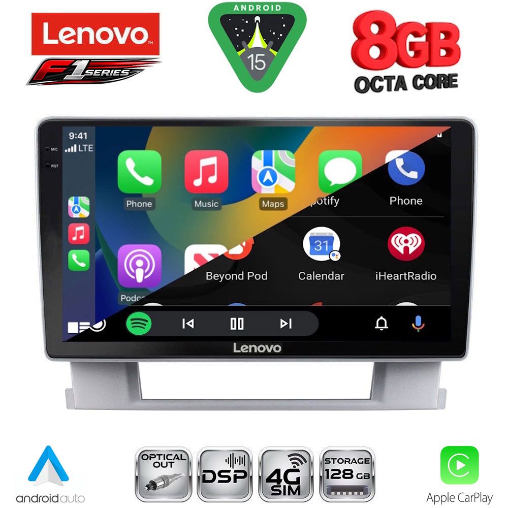 LENOVO SSR 10482_CPA (9inc) MULTIMEDIA TABLET for OPEL ASTRA J mod. 2010-2016 - immagine 2