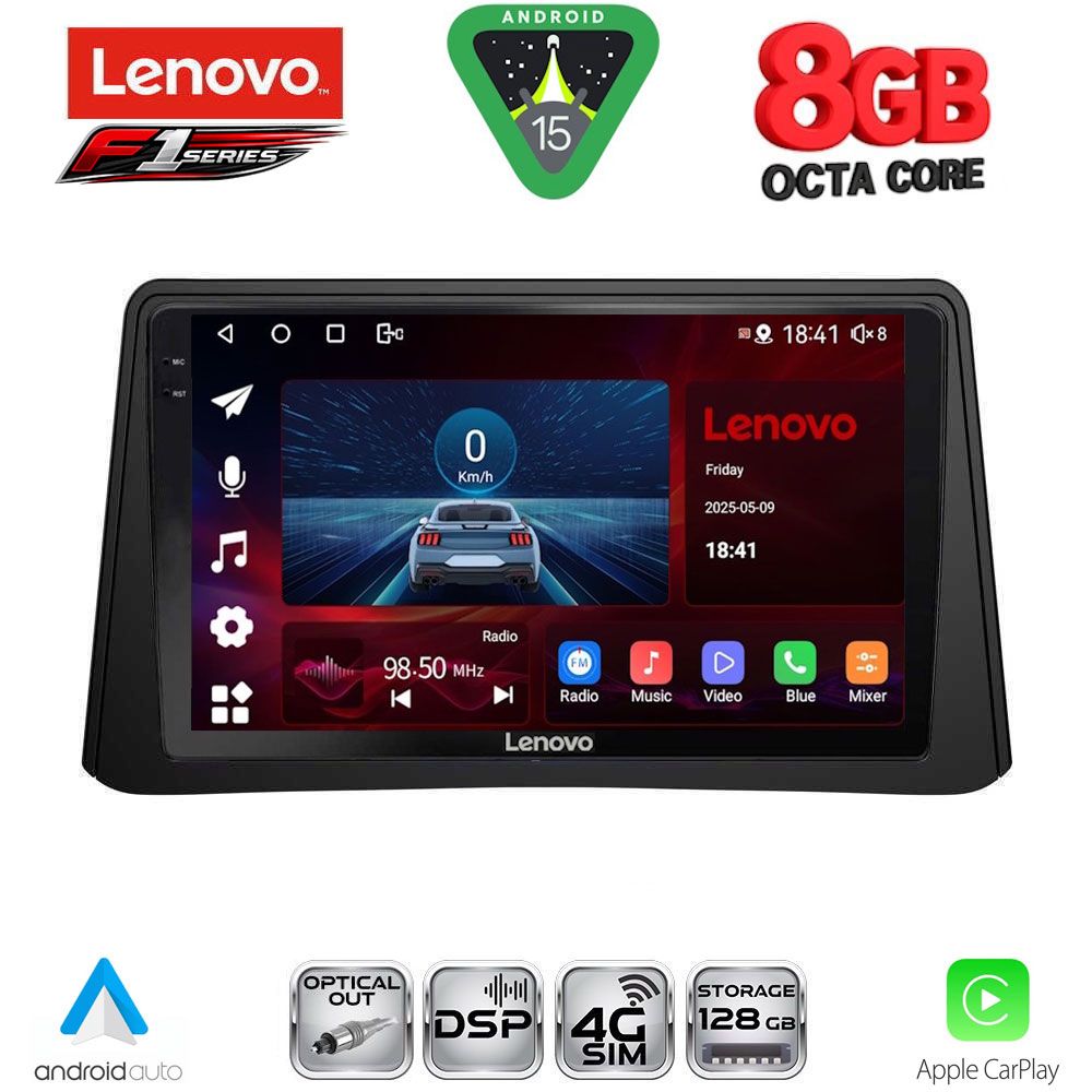 LENOVO SSR 10496_CPA (9inc) MULTIMEDIA TABLET for OPEL MOKKA mod. 2012-2015