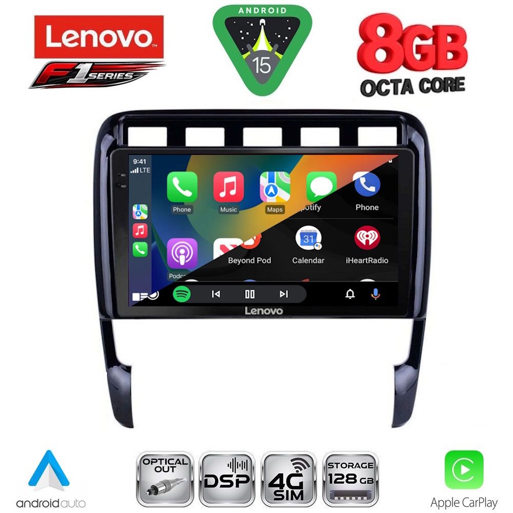 LENOVO SSR 10535_CPA (9inc) MULTIMEDIA TABLET for PORSCHE CAYENNE mod. 2002-2011 - immagine 2