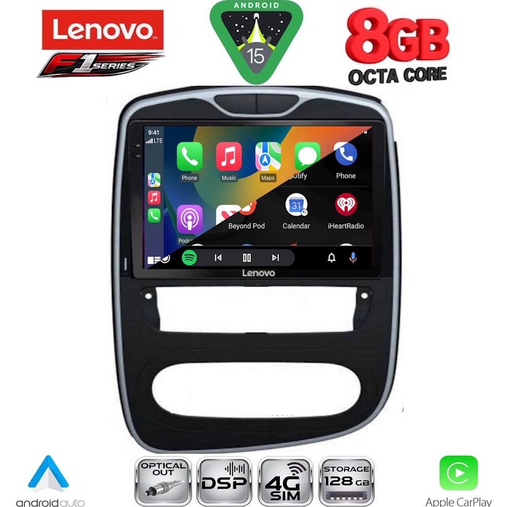 LENOVO SSR 10545_CPA (10inc) MULTIMEDIA TABLET for RENAULT CLIO mod. 2016-2019 - immagine 2
