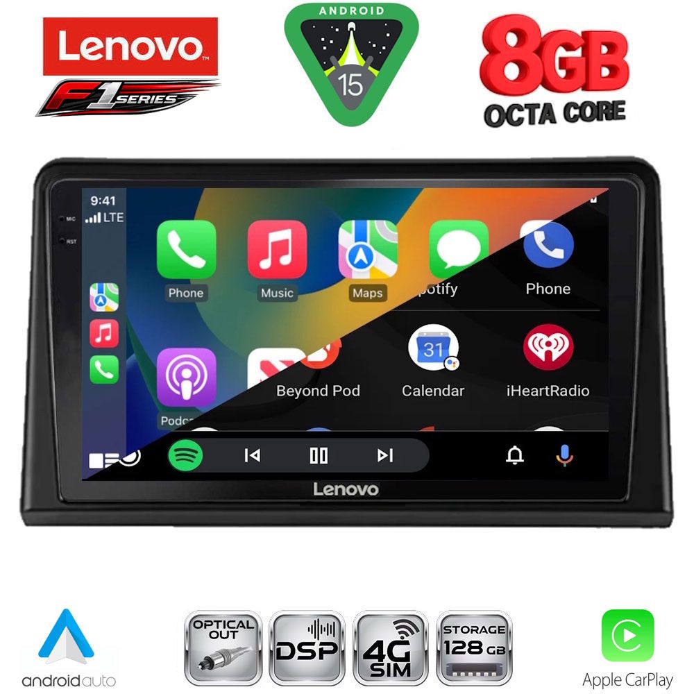LENOVO SSR 10548_CPA (9inc) MULTIMEDIA TABLET for RENAULT EXPRESS mod. 2020-2026 - immagine 2