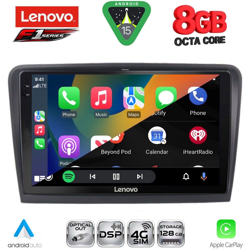 LENOVO SSR 10604B_CPA (10inc) MULTIMEDIA TABLET for SKODA SUPERB mod. 2008-2015 - immagine 2