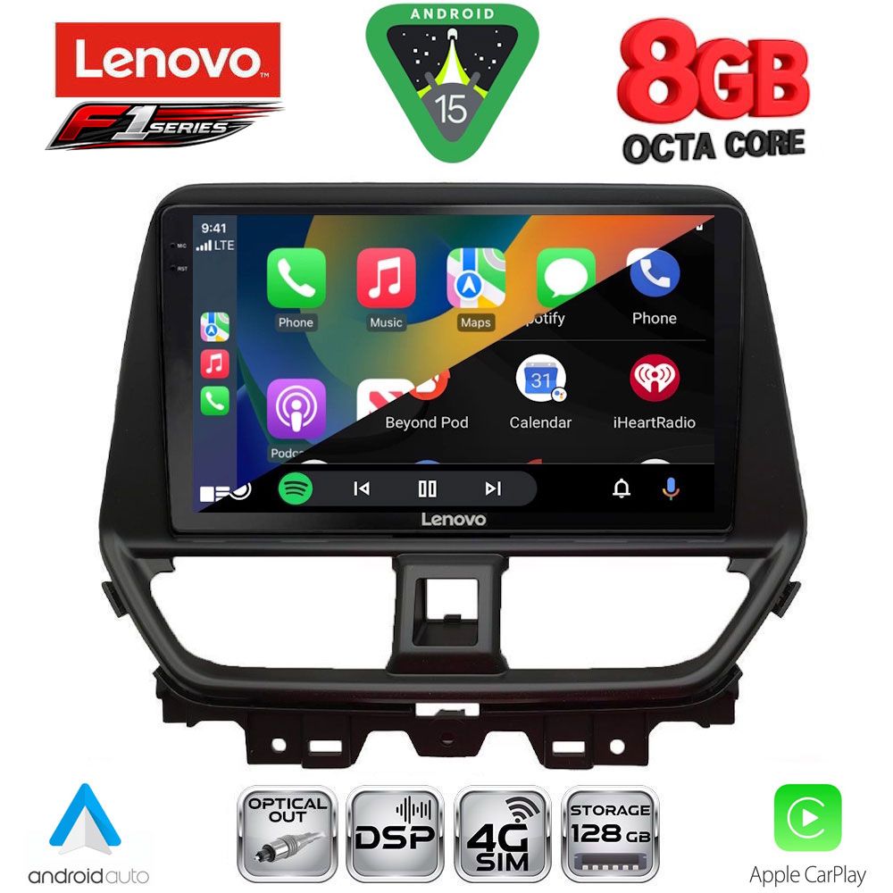 LENOVO SSR 10673_CPA (9inc) MULTIMEDIA TABLET for SUZUKI BALENO mod. 2022-2026 - immagine 2