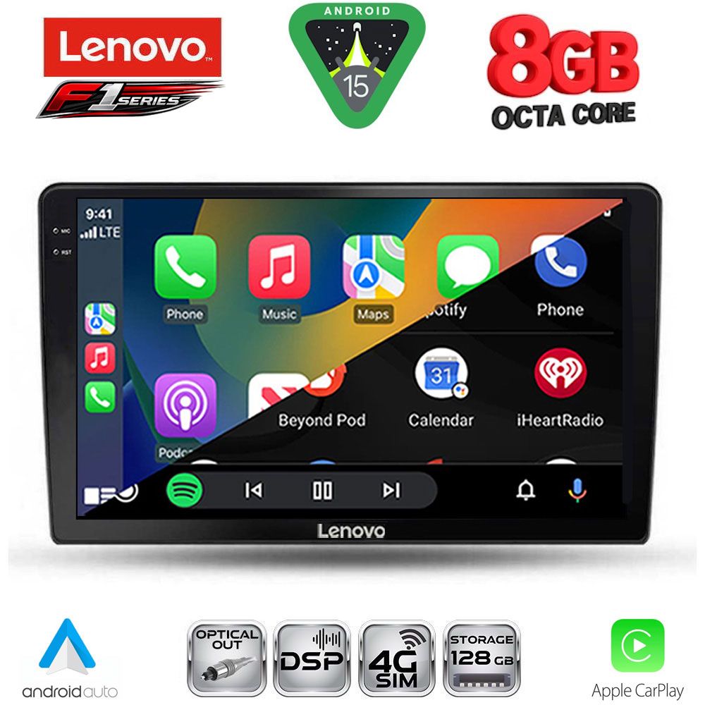 LENOVO SSR 10711A_CPA (9inc) MULTIMEDIA TABLET for TOYOTA COROLLA VERSO mod. 2000-2004 - immagine 2